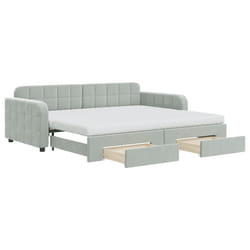 VidaXL 3197008 canapé lit sofa Gris