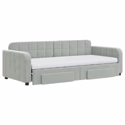 VidaXL 3197008 canapé lit sofa Gris