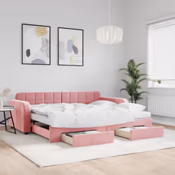VidaXL 3197011 canapé lit sofa Rose