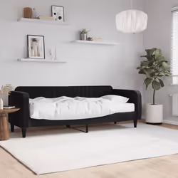VidaXL 3197036 canapé lit sofa Noir