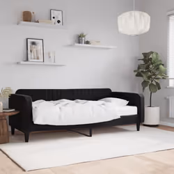 VidaXL 3197050 canapé lit sofa Noir