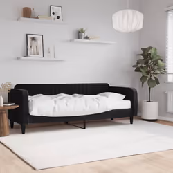 VidaXL 3197054 canapé lit sofa Noir