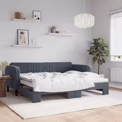 VidaXL 3197064 canapé lit sofa Gris