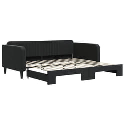 VidaXL 3197074 canapé lit sofa Noir