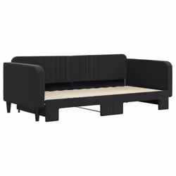 VidaXL 3197074 canapé lit sofa Noir