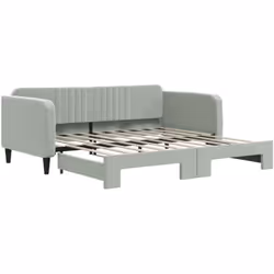 Ce lit de repos 2 en 1 avec lit gigogne, servant à la fois de canapé et de lit, constitue un supplément pratique et accrocheu ...