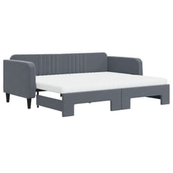 VidaXL 3197088 canapé lit sofa Gris
