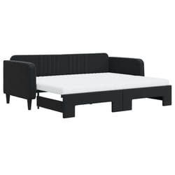 VidaXL 3197098 canapé lit sofa Noir