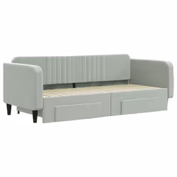 VidaXL 3197118 canapé lit sofa Gris