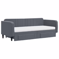 VidaXL 3197136 canapé lit sofa Gris