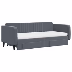 VidaXL 3197149 canapé lit sofa Gris