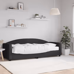 VidaXL 3197182 canapé lit sofa Noir