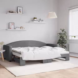 VidaXL 3197184 canapé lit sofa Gris