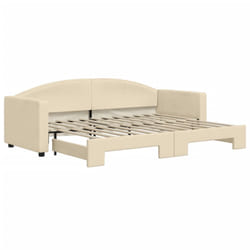 VidaXL 3197187 canapé lit sofa Crème