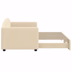 VidaXL 3197187 canapé lit sofa Crème - Vue supplémentaire 4