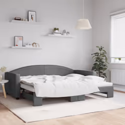 VidaXL 3197189 canapé lit sofa Gris