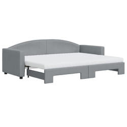 VidaXL 3197201 canapé lit sofa Gris