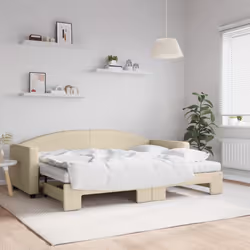 VidaXL 3197210 canapé lit sofa Crème