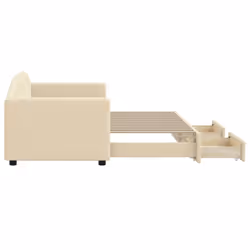 VidaXL 3197228 canapé lit sofa Crème - Vue supplémentaire 4