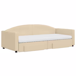 VidaXL 3197246 canapé lit sofa Crème