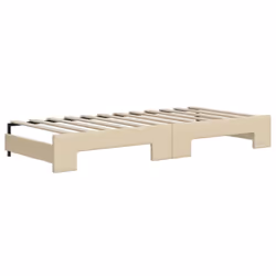 VidaXL 3197246 canapé lit sofa Crème - Vue supplémentaire 5