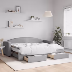 VidaXL 3197247 canapé lit sofa Gris