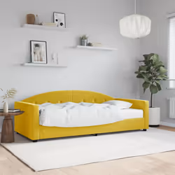 VidaXL 3197282 canapé lit sofa Jaune - Vue supplémentaire 2