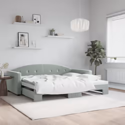 VidaXL 3197301 canapé lit sofa Gris