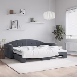 VidaXL 3197302 canapé lit sofa Gris