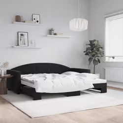 VidaXL 3197305 canapé lit sofa Noir
