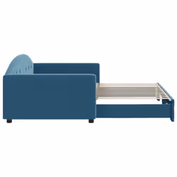 VidaXL 3197307 canapé lit sofa Bleu - Vue supplémentaire 4