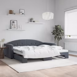 VidaXL 3197309 canapé lit sofa Gris