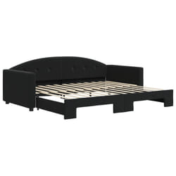 VidaXL 3197312 canapé lit sofa Noir