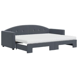 VidaXL 3197319 canapé lit sofa Gris