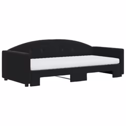 VidaXL 3197322 canapé lit sofa Noir