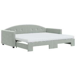 VidaXL 3197325 canapé lit sofa Gris