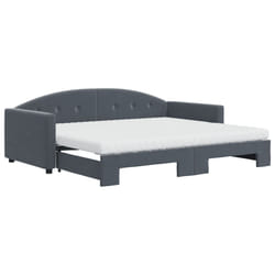 VidaXL 3197326 canapé lit sofa Gris