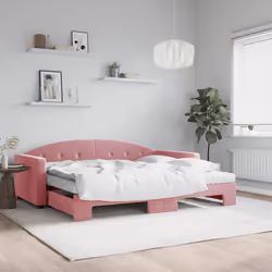 VidaXL 3197328 canapé lit sofa Rose