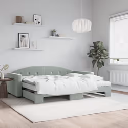 VidaXL 3197332 canapé lit sofa Gris