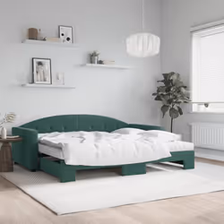 VidaXL 3197334 canapé lit sofa Vert