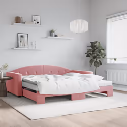 VidaXL 3197335 canapé lit sofa Rose