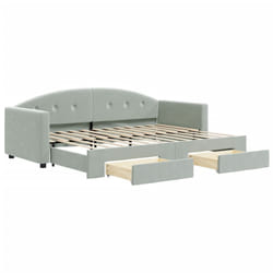 VidaXL 3197342 canapé lit sofa Gris