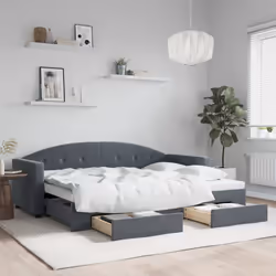 VidaXL 3197343 canapé lit sofa Gris