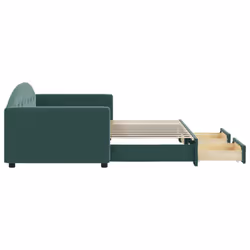 VidaXL 3197344 canapé lit sofa Vert - Vue supplémentaire 4
