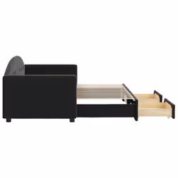 VidaXL 3197346 canapé lit sofa Noir - Vue supplémentaire 4