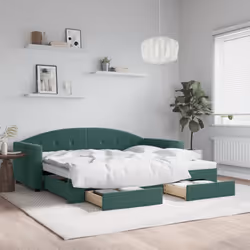 VidaXL 3197351 canapé lit sofa Vert