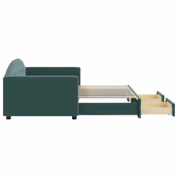 VidaXL 3197351 canapé lit sofa Vert - Vue supplémentaire 4