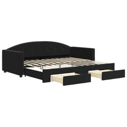 VidaXL 3197353 canapé lit sofa Noir