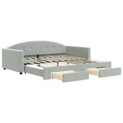 VidaXL 3197362 canapé lit sofa Gris