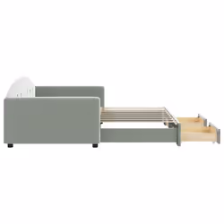 VidaXL 3197362 canapé lit sofa Gris - Vue supplémentaire 4